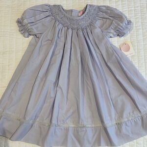 Petit Ami Lavender Smocked Dress